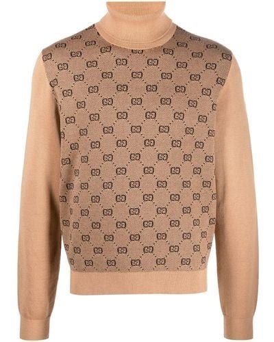 mens gucci v neck jumper|gucci turtleneck jumpers.